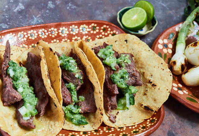 arrachera tacos skirt steak